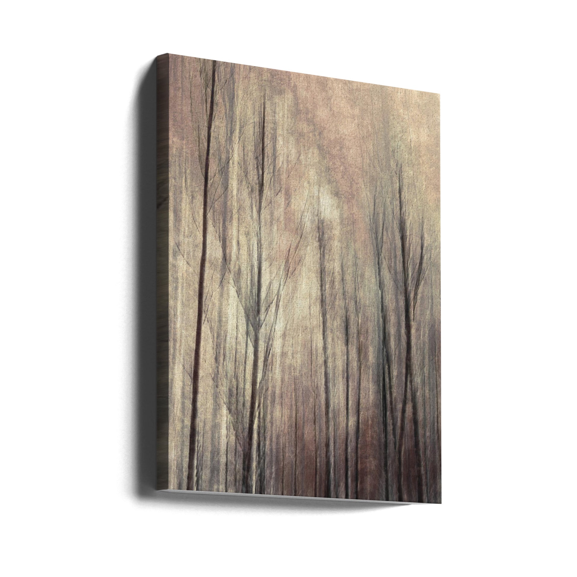 Fall Forest by Christina Sillen | Foggy Forest Landscape, Large Canvas Wall Art Print | Artsy Earth