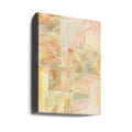 Abstract Composition by Nktn | Pastel Mosaic Illustration, Large Canvas Wall Art Print | Artsy Earth