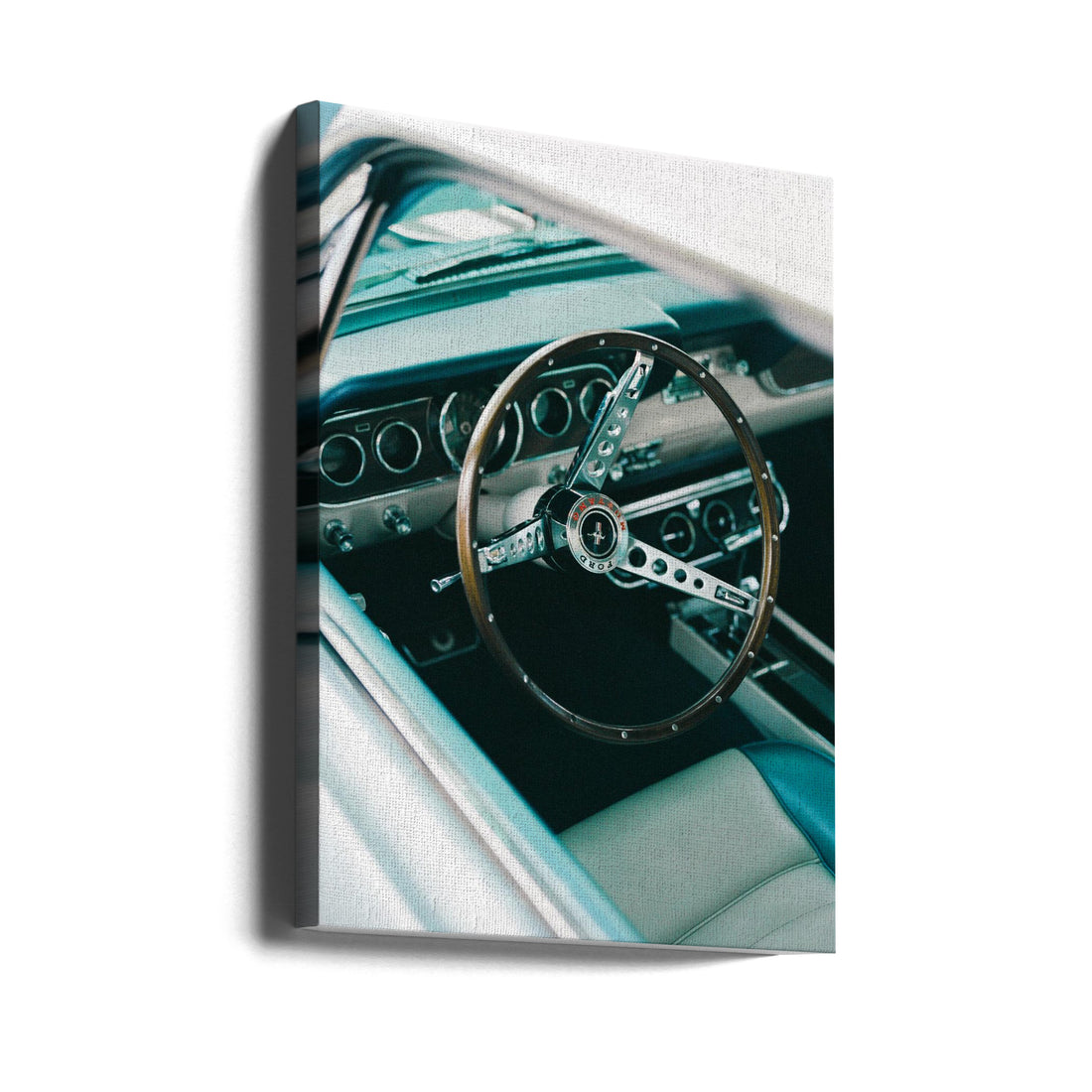 Classic Car VII by Bethany Young | Vintage American Automobile, Large Canvas Wall Art Print | Artsy Earth