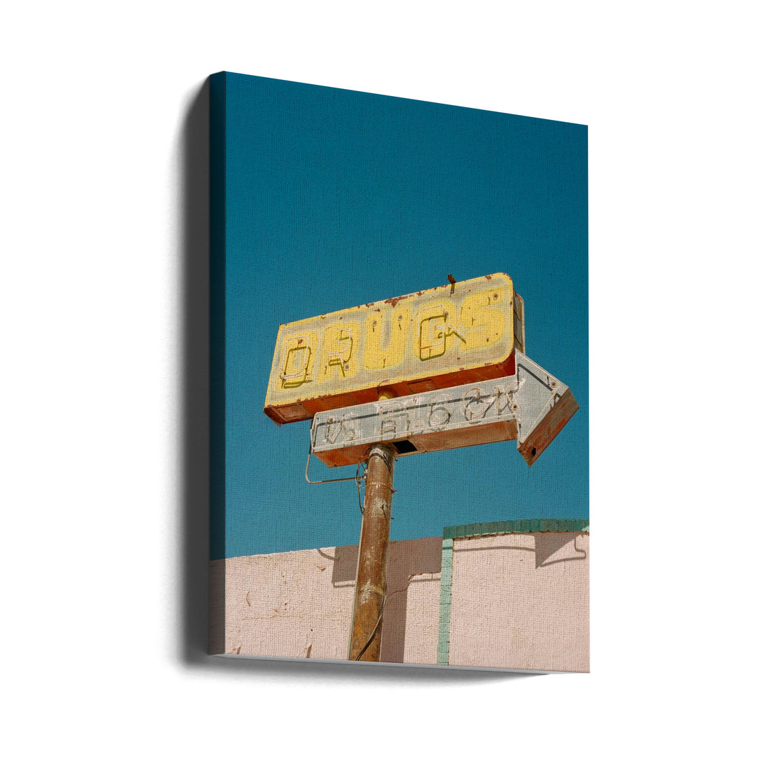 Route 66 II by Bethany Young | Outdoor Street Sign, Large Canvas Wall Art Print | Artsy Earth