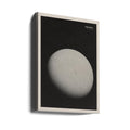 Interstellar by Meinhard Taxer | Space Moon Typography, Large Canvas Wall Art Print | Artsy Earth