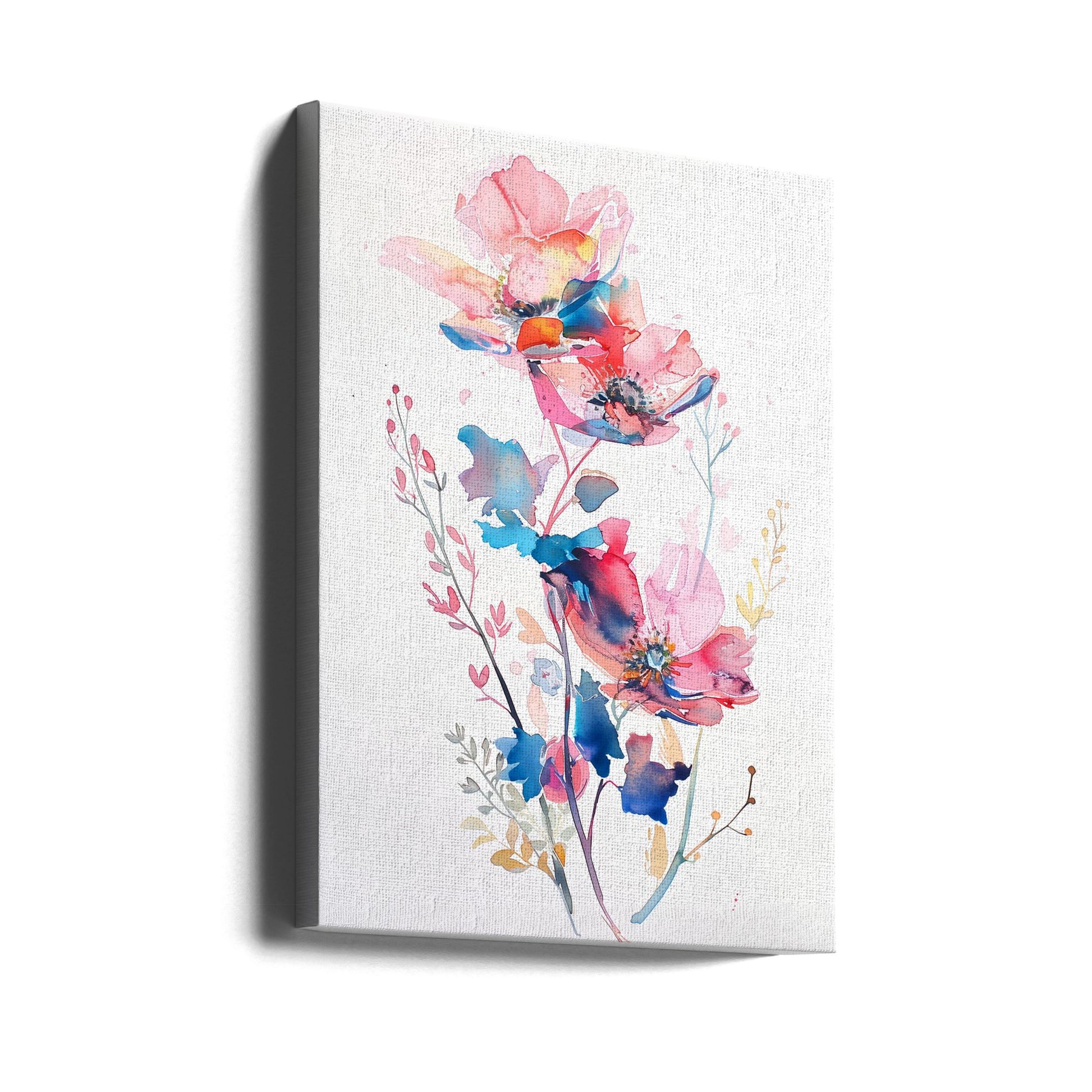 Watercolor Floral No. 8 by Andreas Magnusson | Watercolor Floral Artwork, Large Canvas Wall Art Print | Artsy Earth