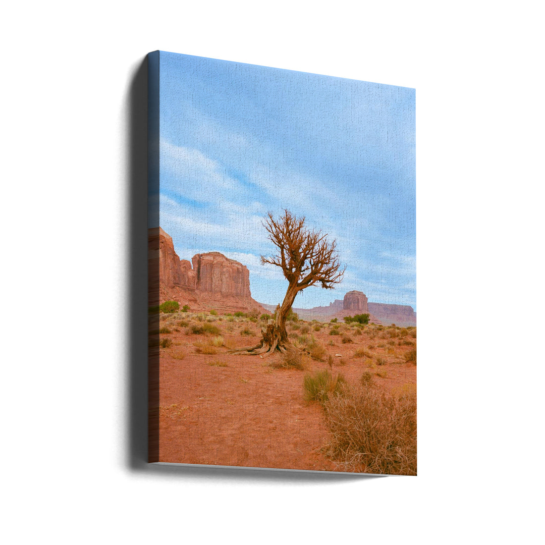 Monument Valley XI by Bethany Young | Desert Rock Formation, Large Canvas Wall Art Print | Artsy Earth