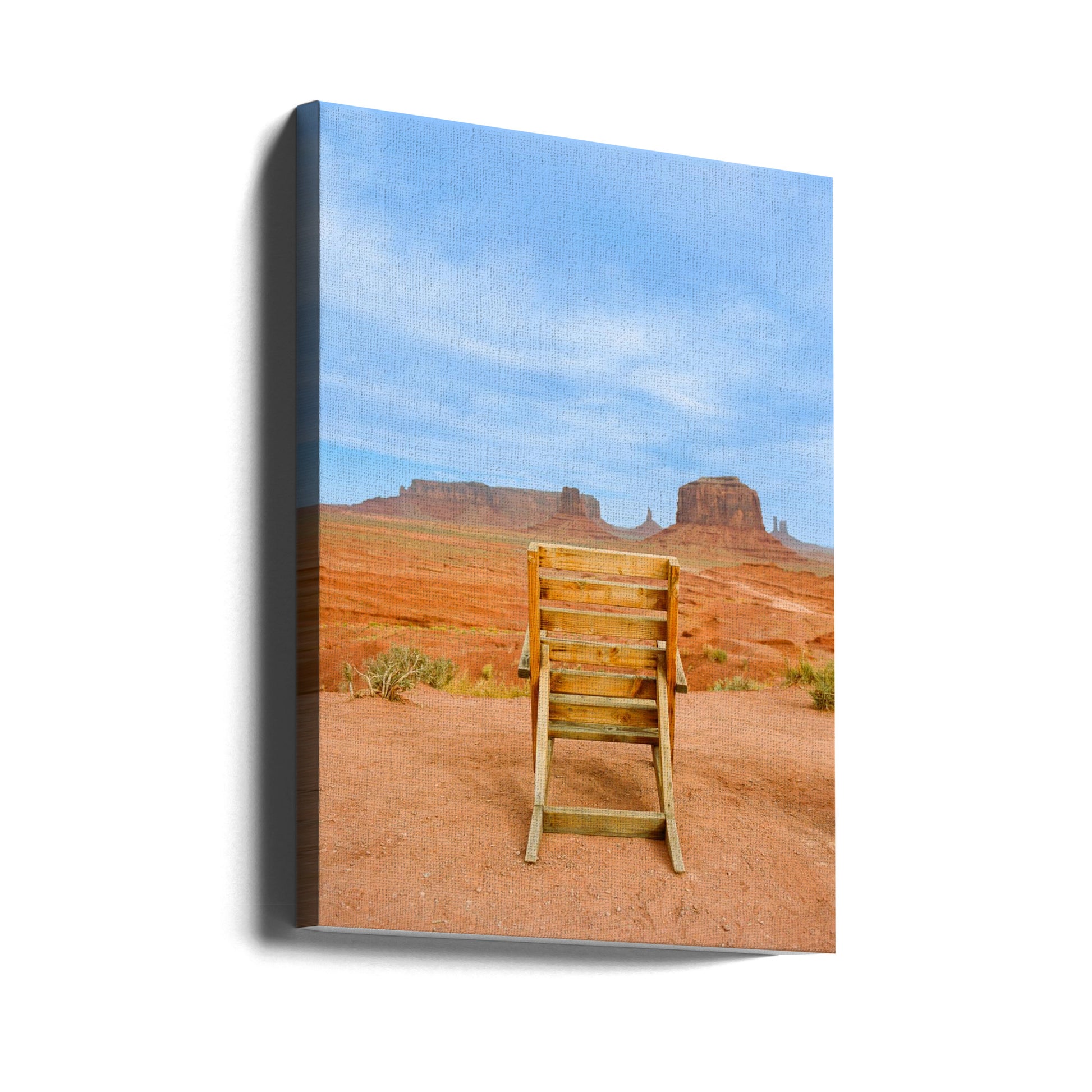 Monument Valley XVIII by Bethany Young | Desert Mountain Landscape, Large Canvas Wall Art Print | Artsy Earth