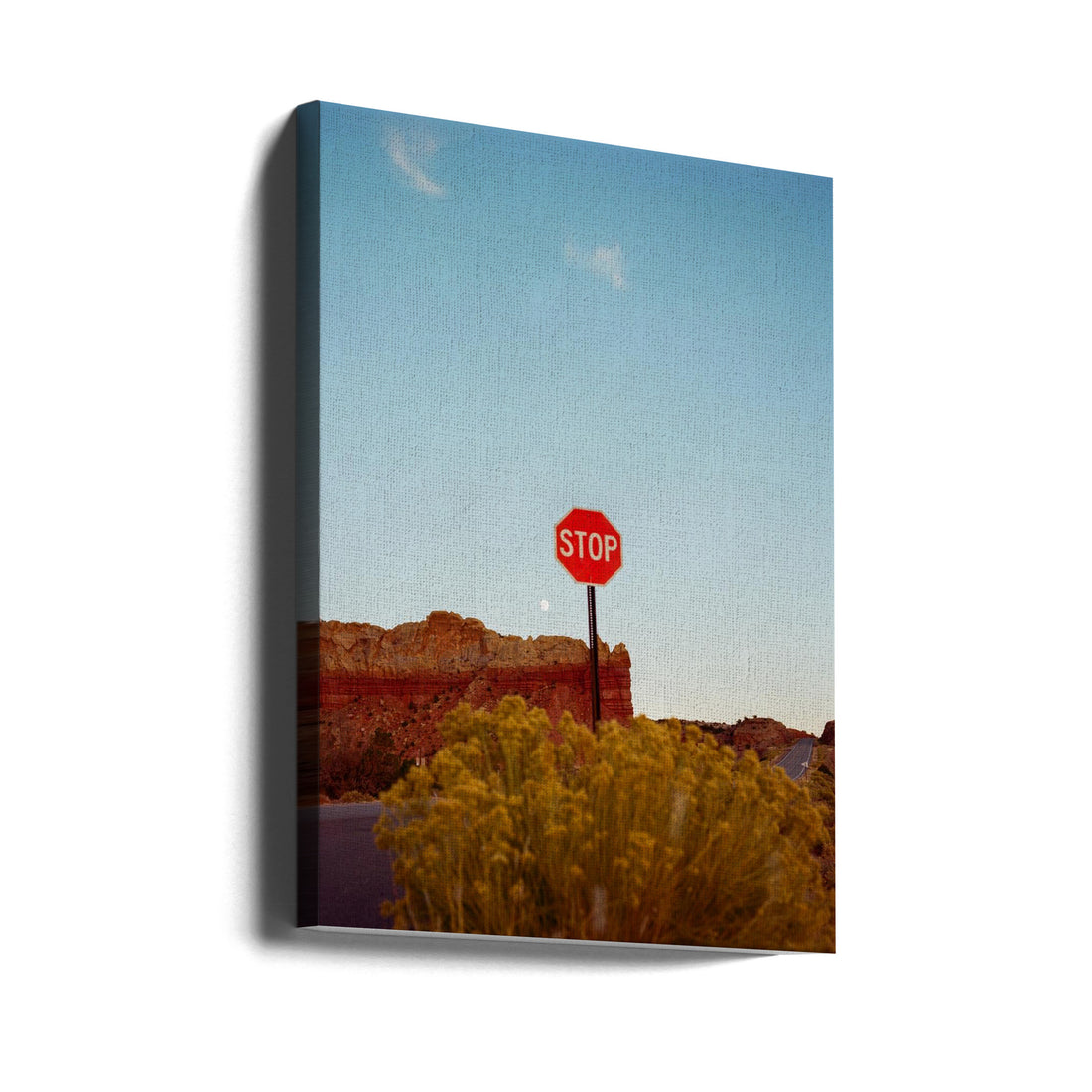 Abiquiu Sunset by Bethany Young | Desert Landscape Nature, Large Canvas Wall Art Print | Artsy Earth