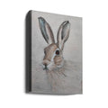 Hare Drawing by Annette Armitage | Wildlife Animal Illustration, Large Canvas Wall Art Print | Artsy Earth