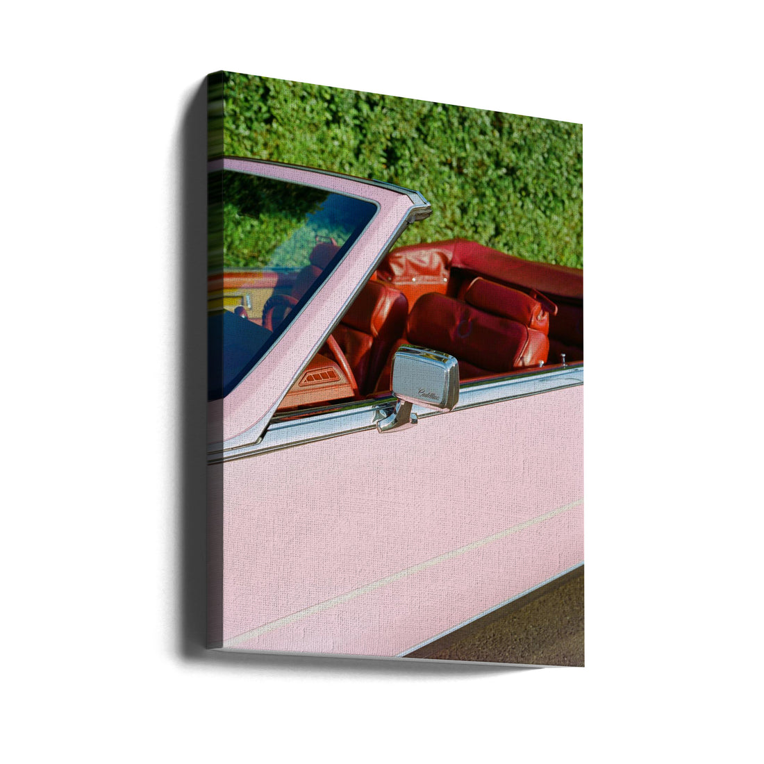 Pink Cadillac by Bethany Young | Vintage Classic Car, Large Canvas Wall Art Print | Artsy Earth