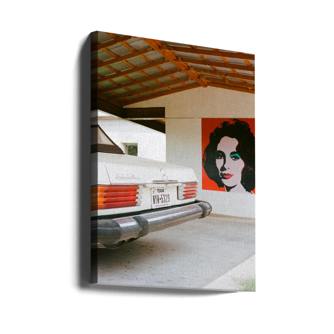 Marfa Texas by Bethany Young | Street Art Vehicle, Large Canvas Wall Art Print | Artsy Earth