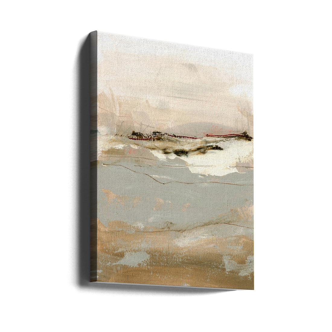 Wander by Iris Lehnhardt | Abstract Coastal Landscape, Large Canvas Wall Art Print | Artsy Earth