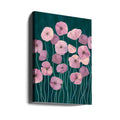 Pink Poppies by Emeliemaria | Botanical Floral Painting, Large Canvas Wall Art Print | Artsy Earth