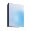 Blurred Abstract by Mareike Böhmer | Minimal Blue Gradient, Large Canvas Wall Art Print | Artsy Earth