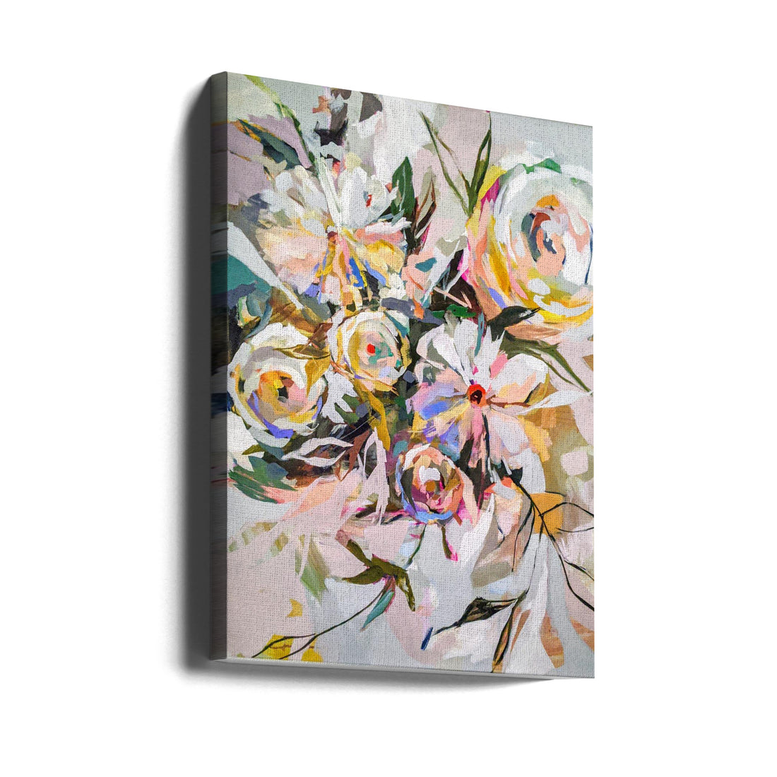 Bedroom Flowers by Jenny Westenhofer | Floral Art Painting, Large Canvas Wall Art Print | Artsy Earth