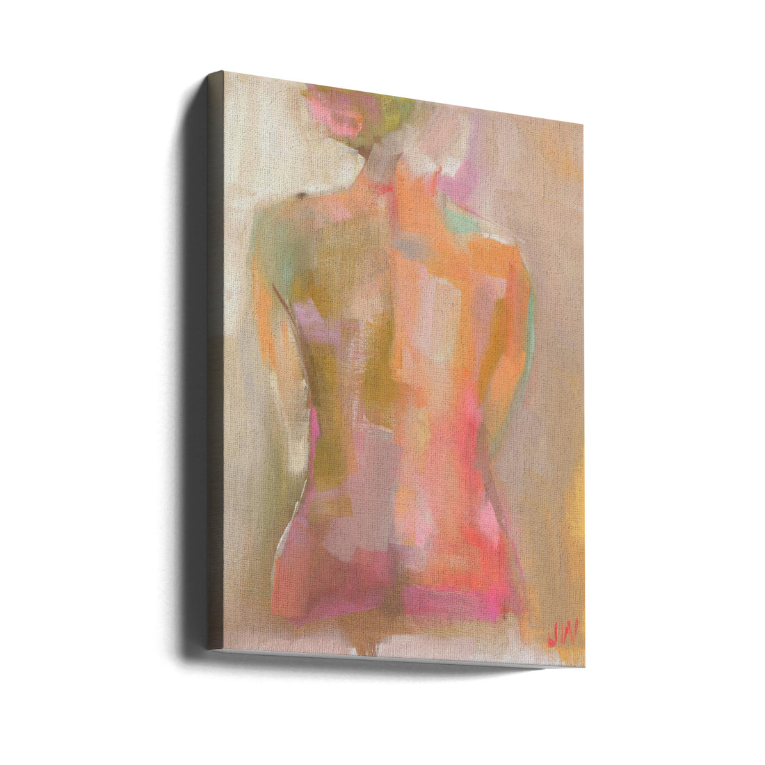 Woman's Back by Jenny Westenhofer | Abstract Watercolor Painting, Large Canvas Wall Art Print | Artsy Earth