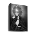 Disco Vintage Woman by The Art Concept | Retro Disco Photography, Large Canvas Wall Art Print | Artsy Earth