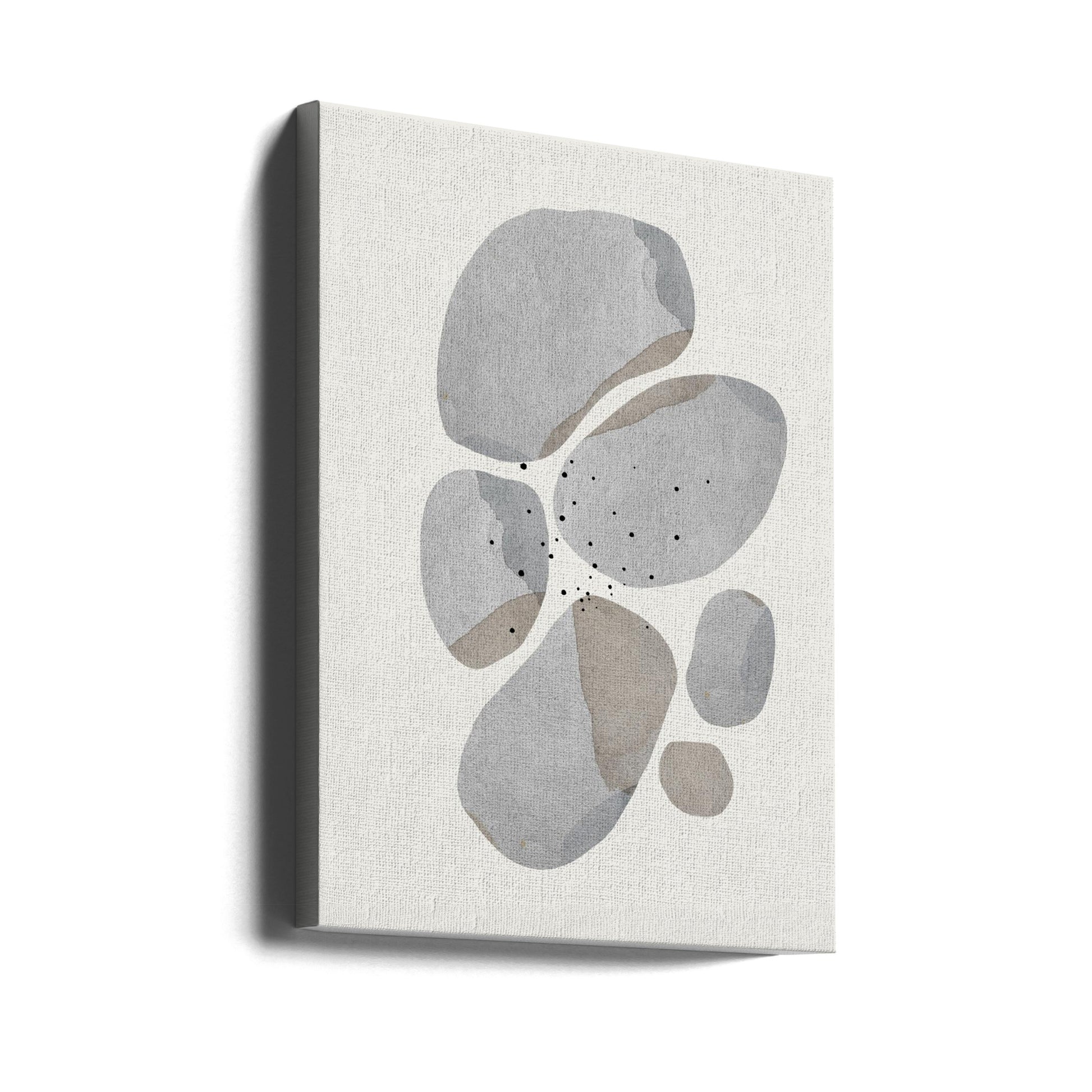 Desert Stones by The Miuus Studio | Minimal Zen Landscape, Large Canvas Wall Art Print | Artsy Earth