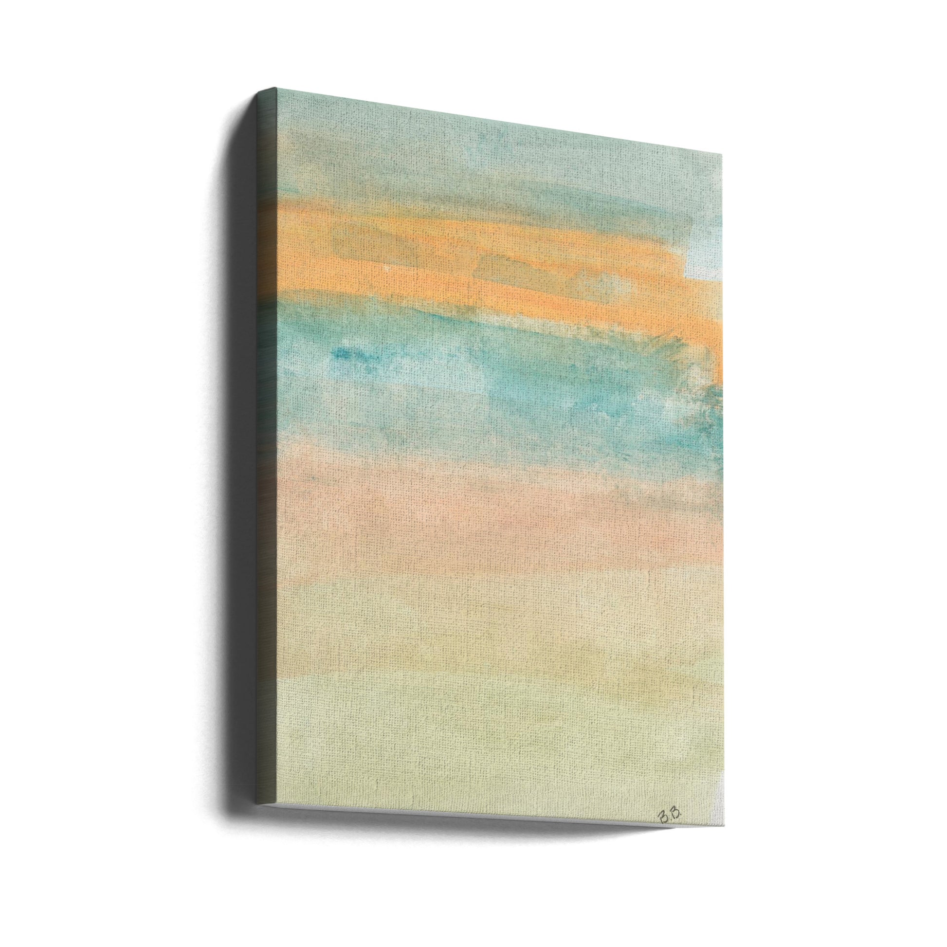 Find Your Way 1 by Bronwyn Baker | Abstract Desert Landscape, Large Canvas Wall Art Print | Artsy Earth