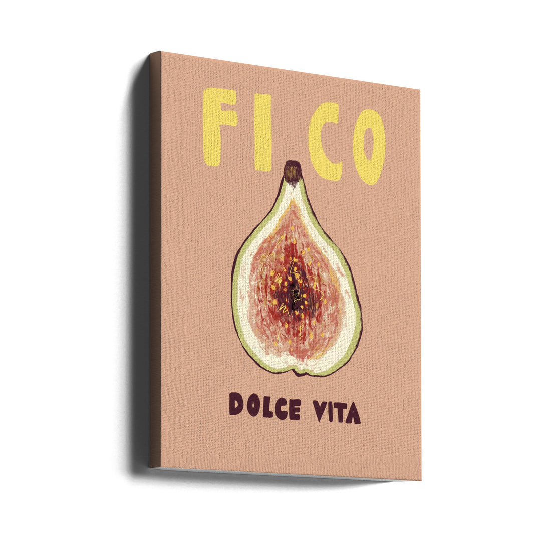 Fresh Fig Food by Studio Dolci | Fresh Fruit Kitchen, Large Canvas Wall Art Print | Artsy Earth