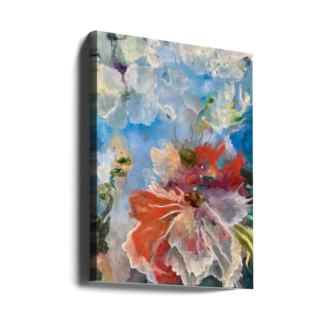 Watercolor Flora Art by Alexandra Higgins | Floral Watercolor Painting, Large Canvas Wall Art Print | Artsy Earth