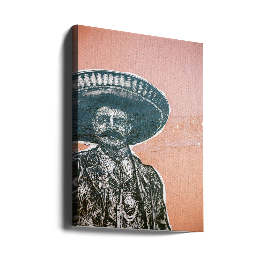 Mexican Wall Art by Raisa Zwart | Pastel Street Art, Large Canvas Wall Art Print | Artsy Earth