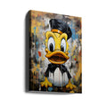 Street Art Duck by Andreas Magnusson | Colorful Painted Bird, Large Canvas Wall Art Print | Artsy Earth