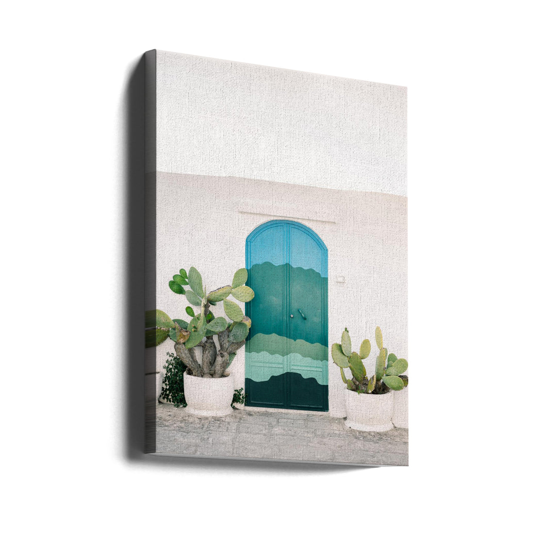 The Ostuni Door by Raisa Zwart | Mediterranean Entrance Decor, Large Canvas Wall Art Print | Artsy Earth