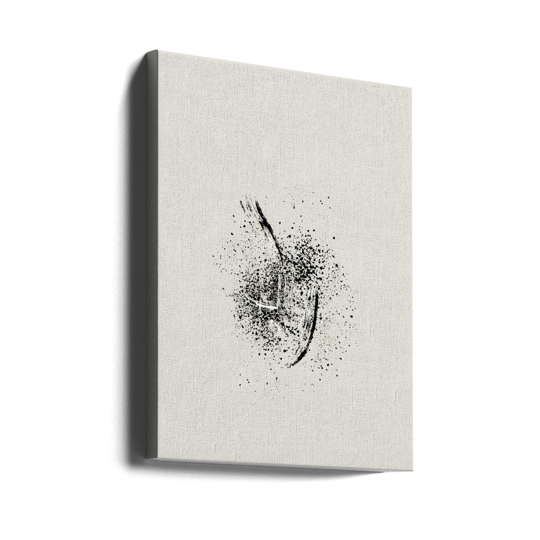 Brush splatters #2 by Imaginative | Abstract Minimal Art, Large Canvas Wall Art Print | Artsy Earth