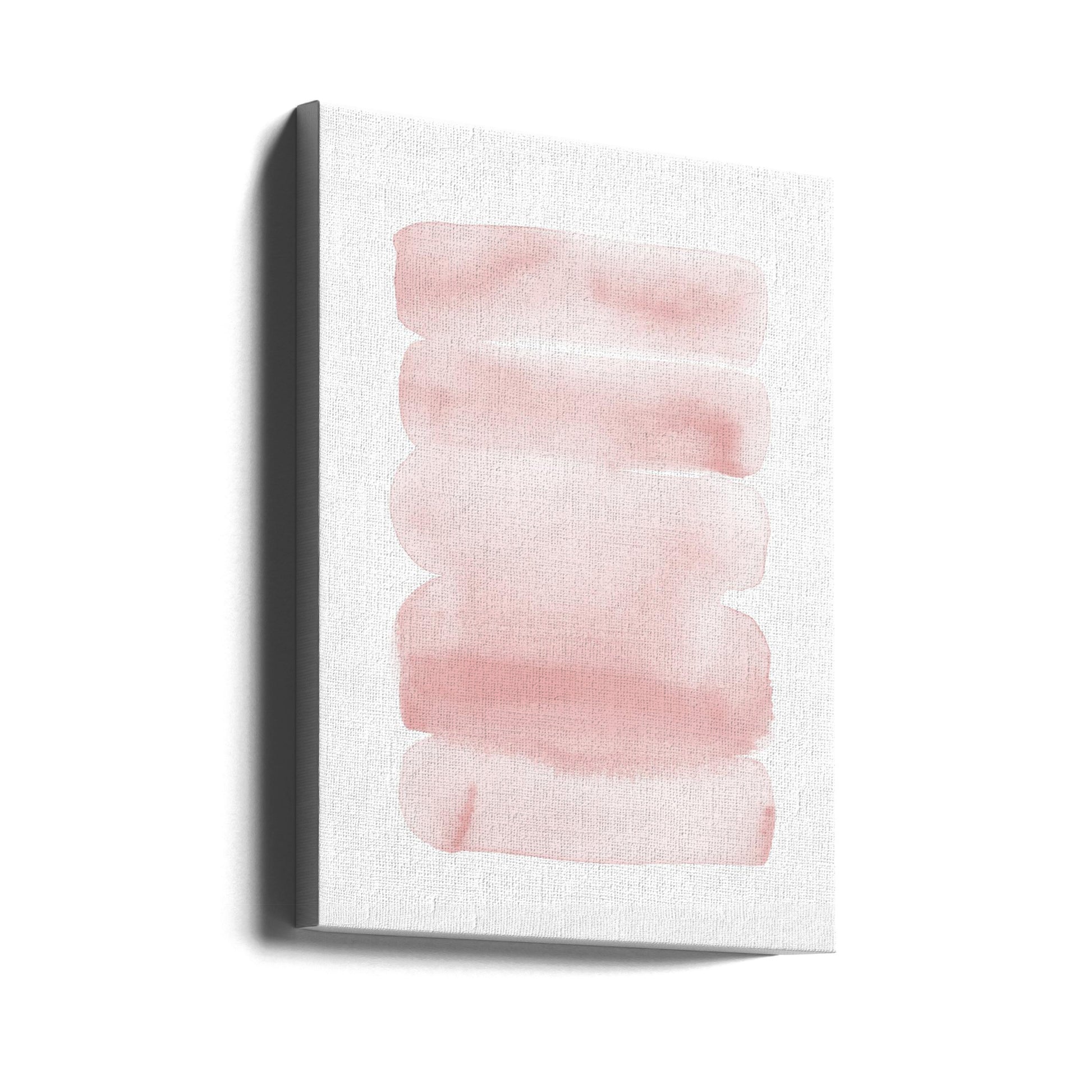 Abstract Blush Stripes by Lola Peacock | Modern Stripe Pattern, Large Canvas Wall Art Print | Artsy Earth