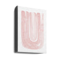 Abstract Blush Curves by Lola Peacock | Curved Abstract Pattern, Large Canvas Wall Art Print | Artsy Earth