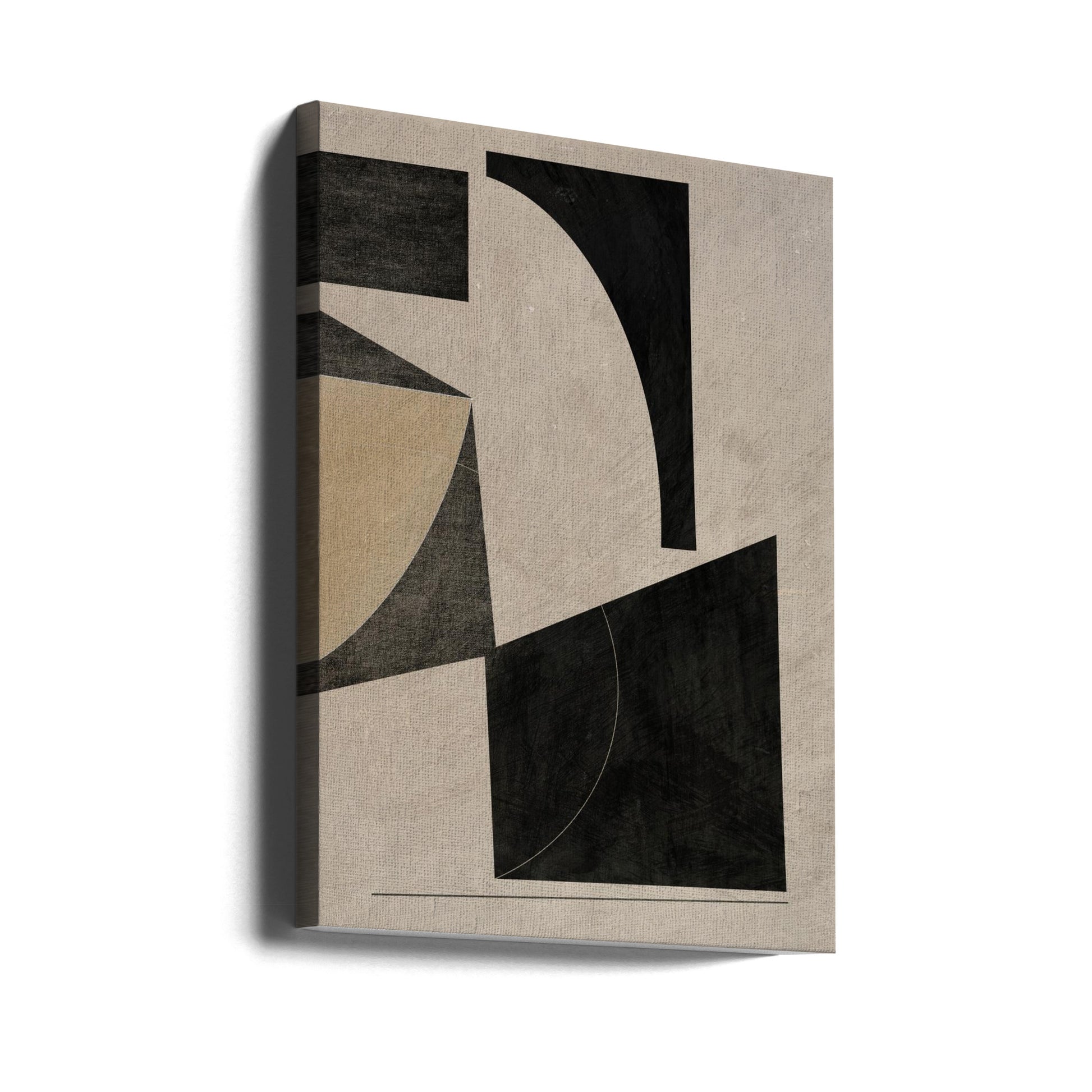 Unfold 1 by Dan Hobday | Modern Abstract Geometry, Large Canvas Wall Art Print | Artsy Earth