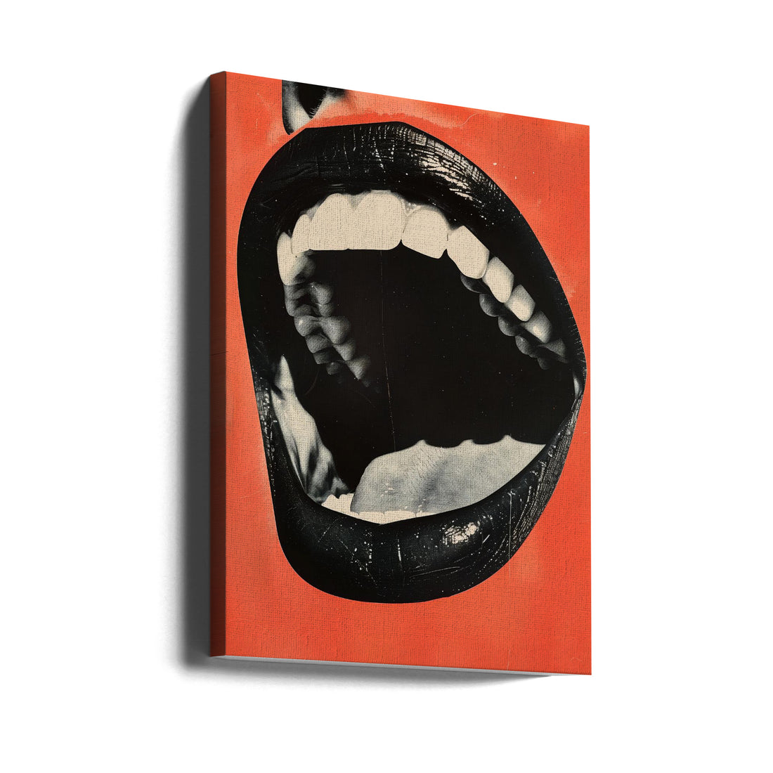 The Mouth by Andreas Magnusson | Surreal Art Montage, Large Canvas Wall Art Print | Artsy Earth