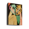 The Lovers by Treechild | Romantic Couple Portrait, Large Canvas Wall Art Print | Artsy Earth