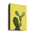 Yellow Cactus by Lola Peacock | Botanical Cactus Plant, Large Canvas Wall Art Print | Artsy Earth