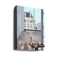 Paris Balcony by Petra Lizde | French Urban Architecture, Large Canvas Wall Art Print | Artsy Earth