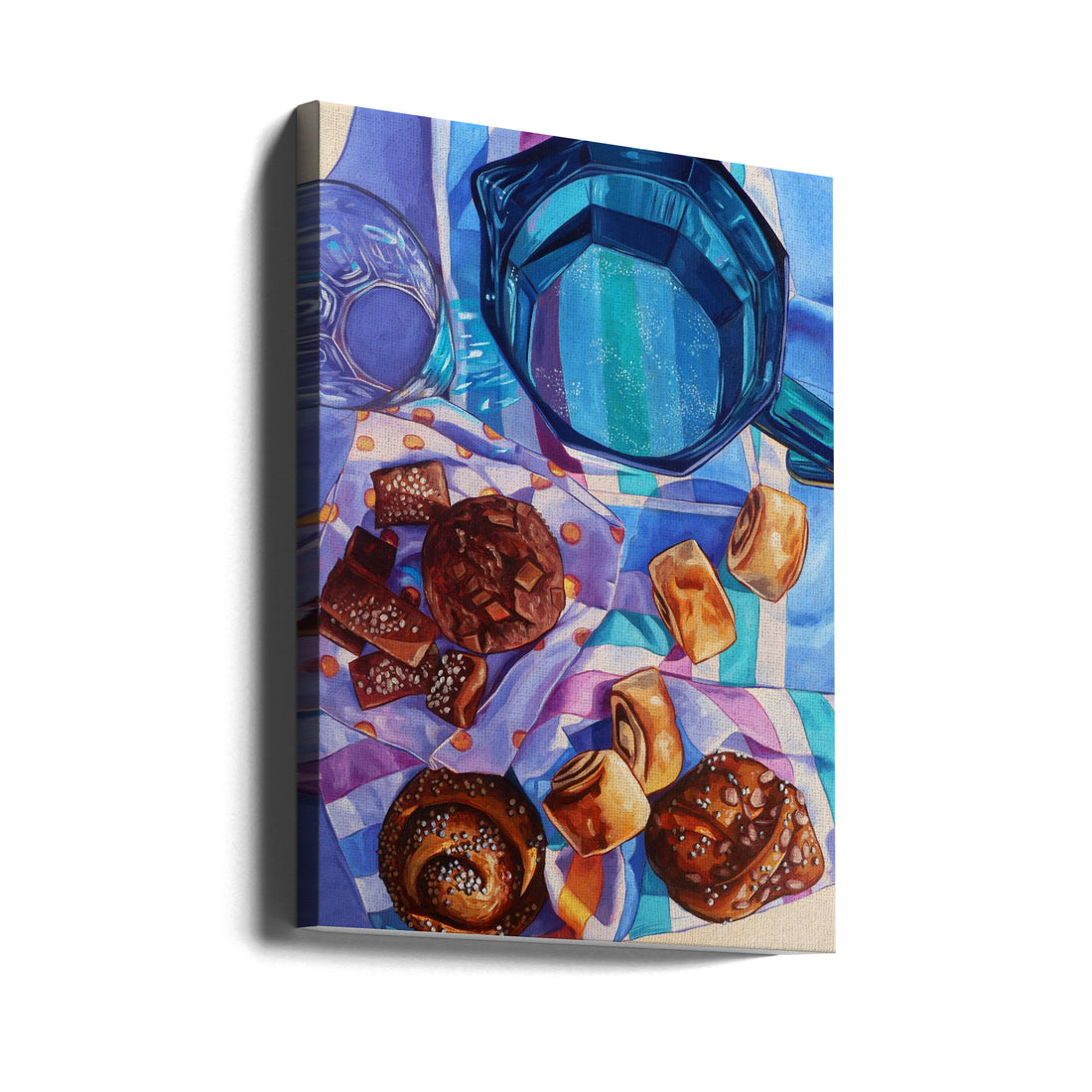 Morning On a Day Off by Anna Zdanowicz | Painted Food Kitchen, Large Canvas Wall Art Print | Artsy Earth