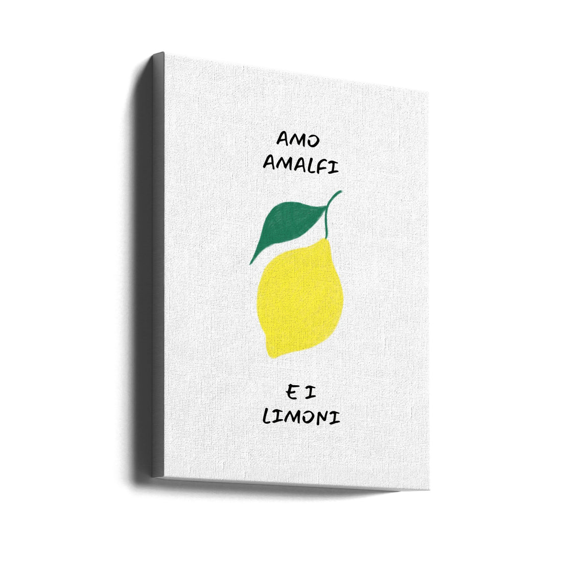 Amalfi Citrus Art by Ohkimiko | Italian Food Illustration, Large Canvas Wall Art Print | Artsy Earth