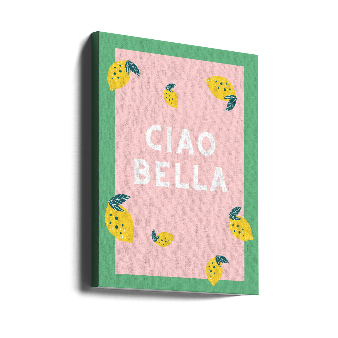 Ciao Bella by Ohkimiko | Italian Summer Design, Large Canvas Wall Art Print | Artsy Earth