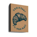 French Croissant by Andreas Magnusson | French Pastry Bread, Large Canvas Wall Art Print | Artsy Earth