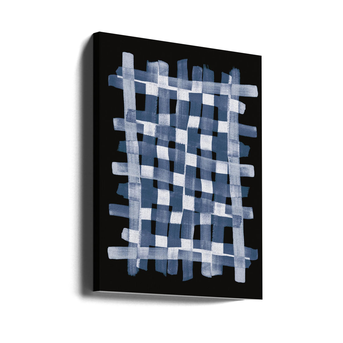 The Grid 5X by Mareike Böhmer | Abstract Geometric Pattern, Large Canvas Wall Art Print | Artsy Earth