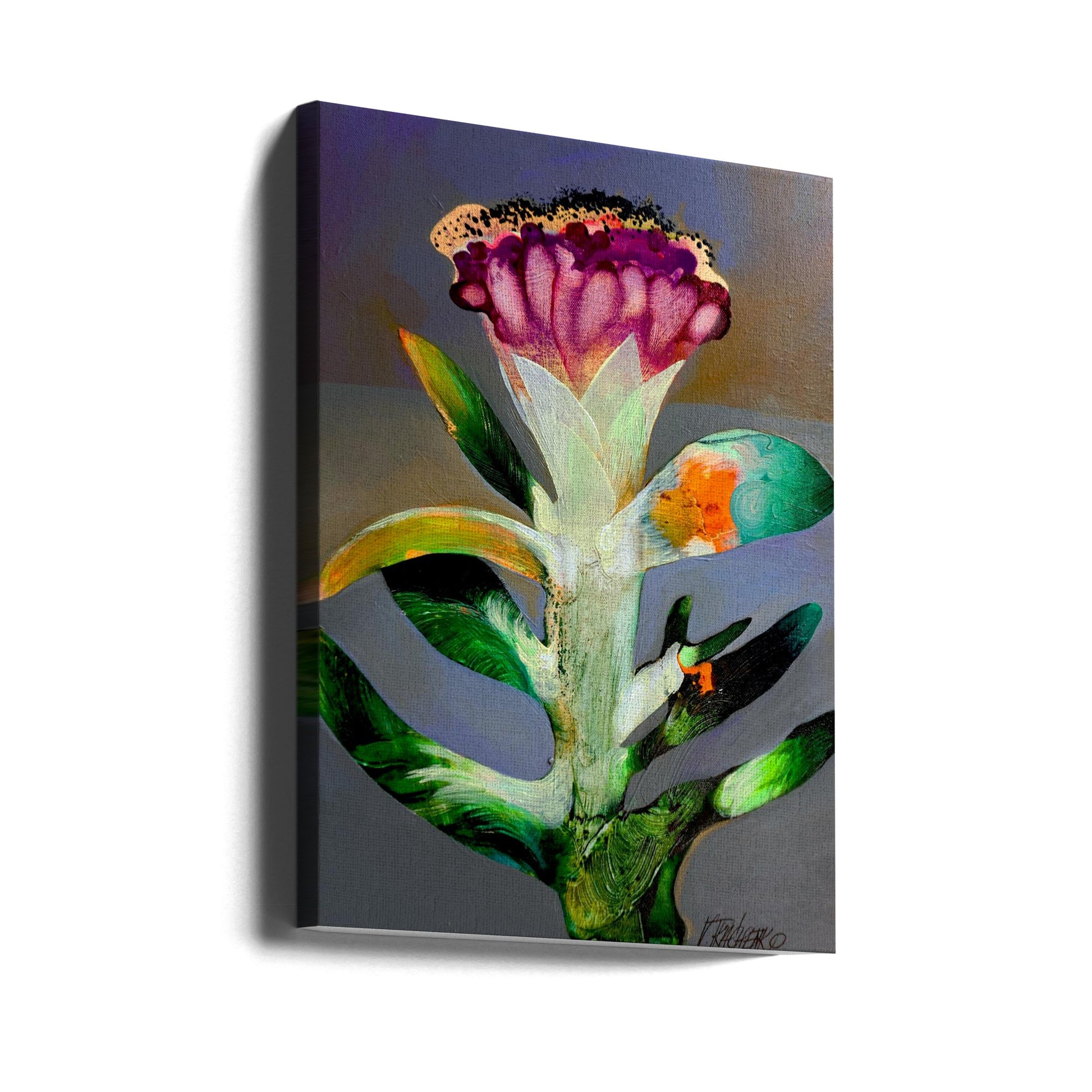 Floral Botanical Art by Victor Tkachenko | Painted Flower Illustration, Large Canvas Wall Art Print | Artsy Earth