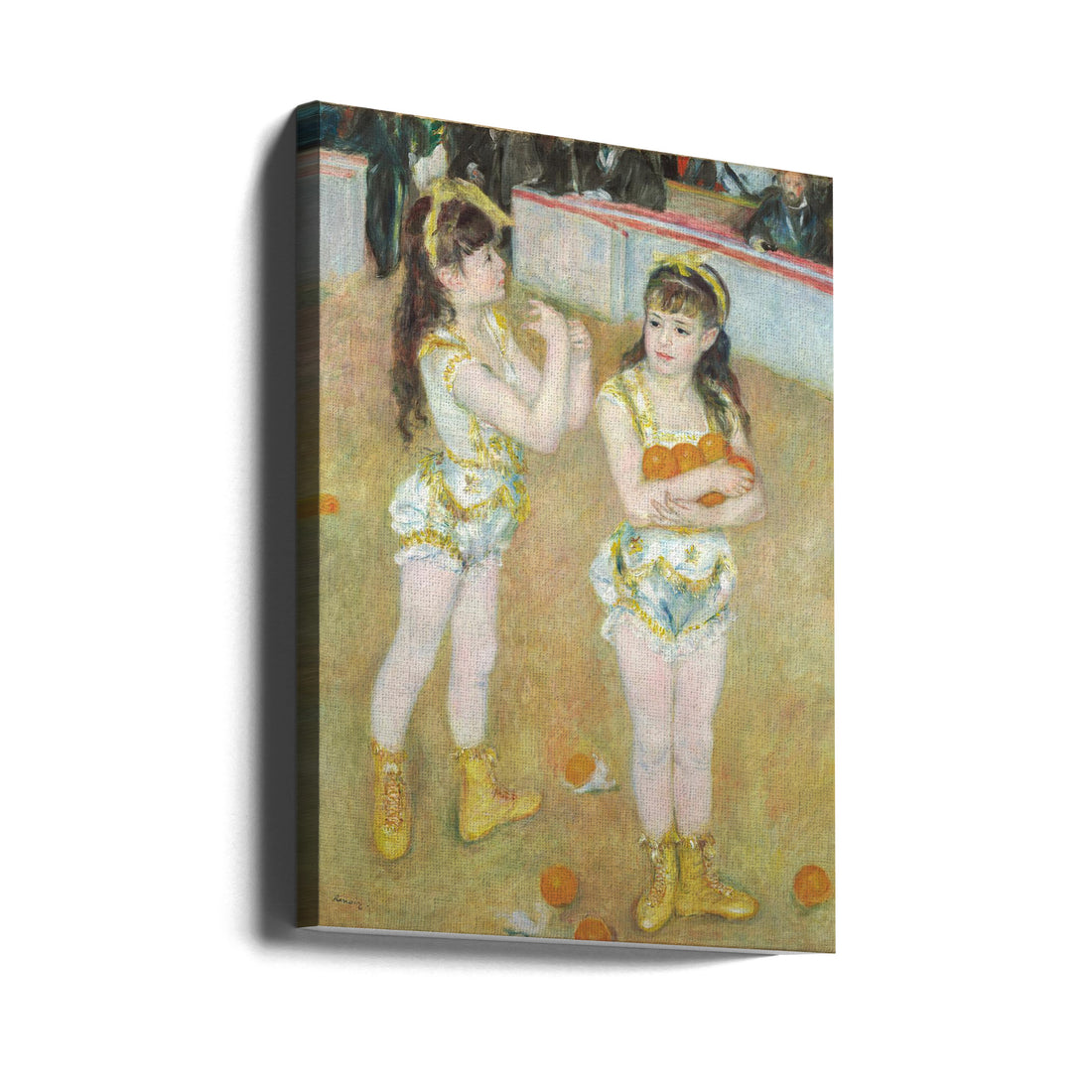 Acrobats At the Cirque Fernando by Pierre Auguste Renoir | Vintage Circus Painting, Large Canvas Wall Art Print | Artsy Earth