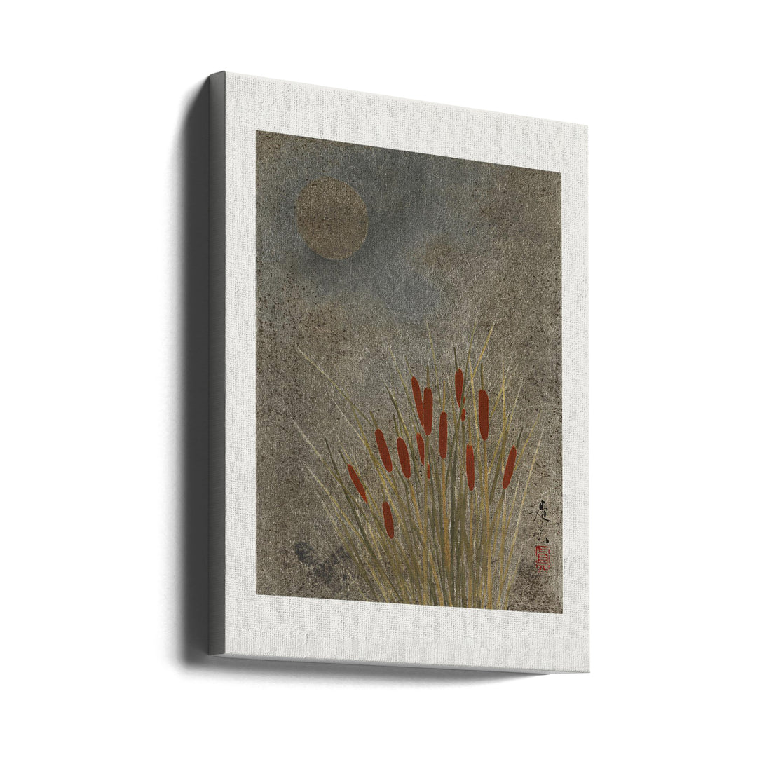 Japanese Grass Field by Shibata Zeshin | Japanese Botanical Art, Large Canvas Wall Art Print | Artsy Earth