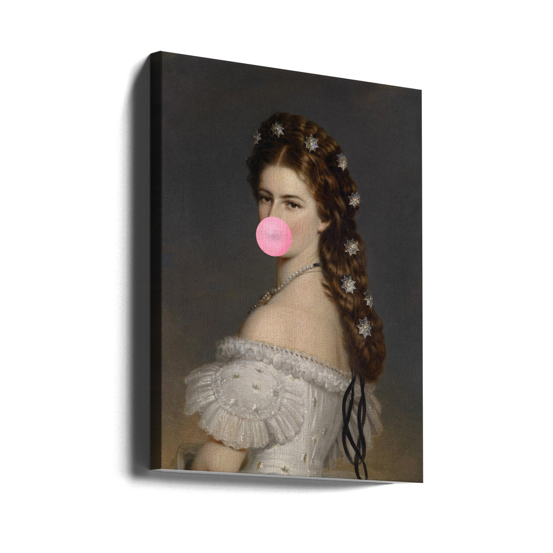 Fashion Portrait Art by Grace Digital Art Co | Painted Lady Portrait, Large Canvas Wall Art Print | Artsy Earth