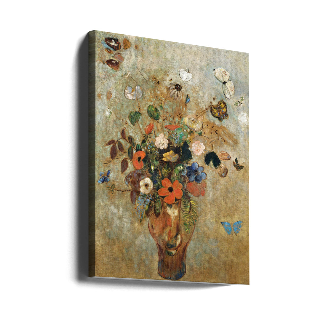 Still Life With Flowers by Odilon Redon | Floral Art Painting, Large Canvas Wall Art Print | Artsy Earth