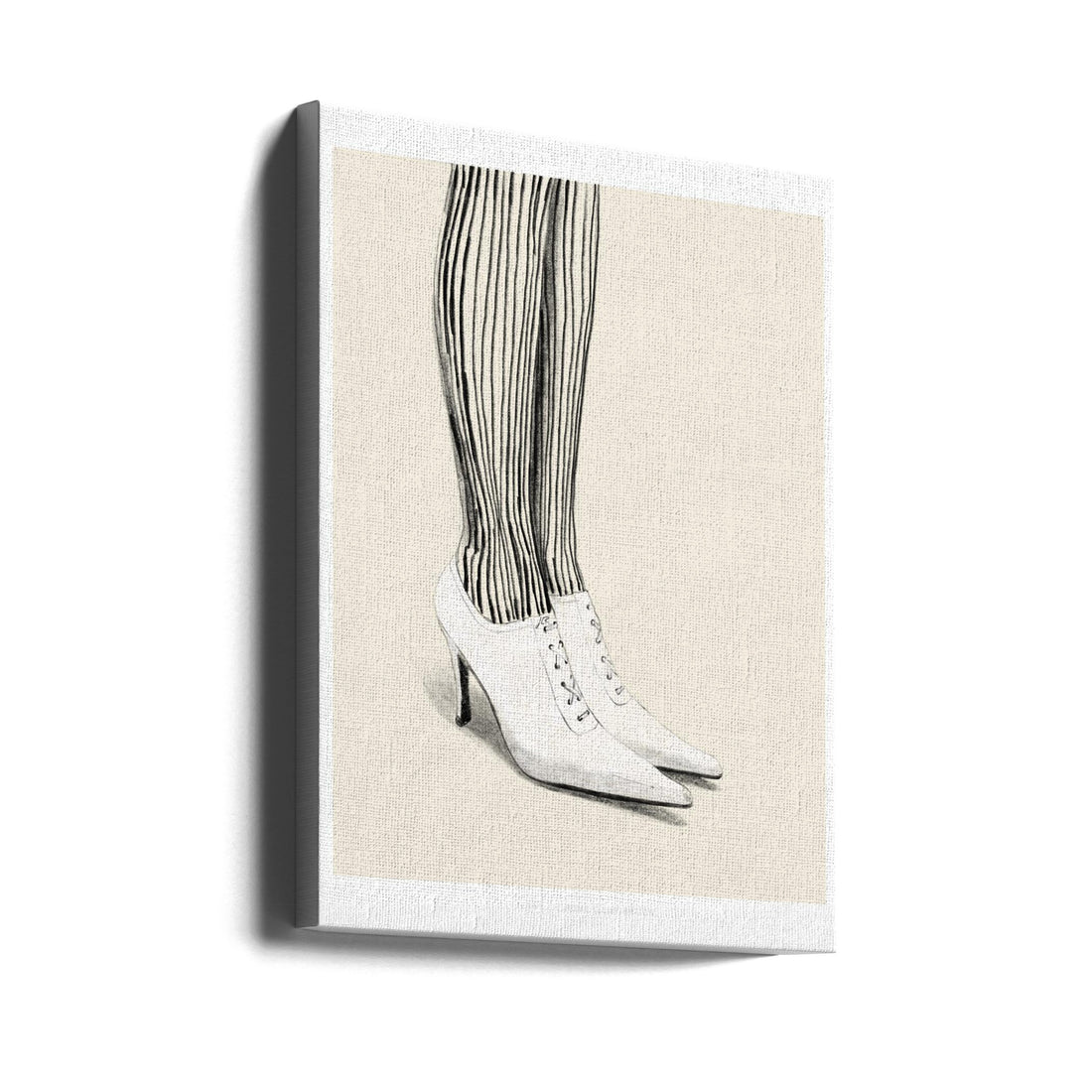 Witch Fashion Shoes by Jenny Liz Rome | Designer High Heels, Large Canvas Wall Art Print | Artsy Earth