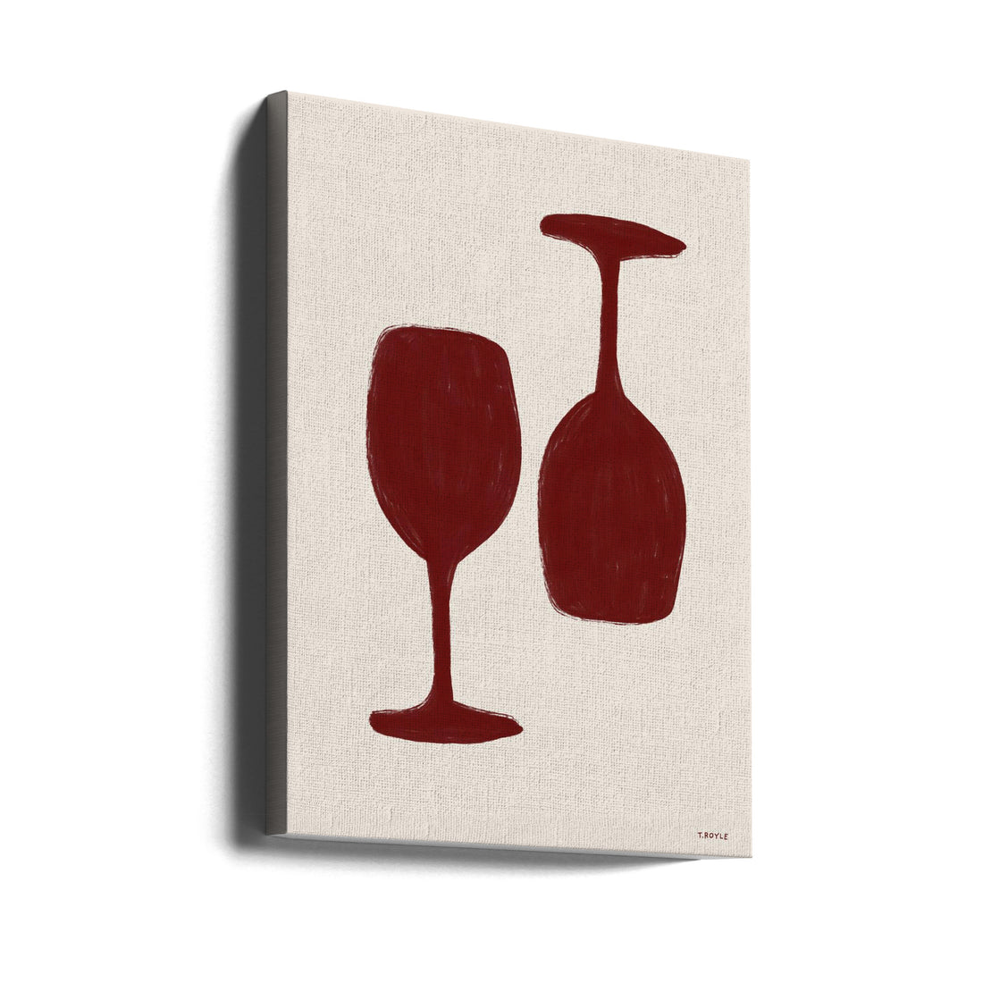 Wine Time by Tara Royle | Wine Bar Art Print, Large Canvas Wall Art Print | Artsy Earth