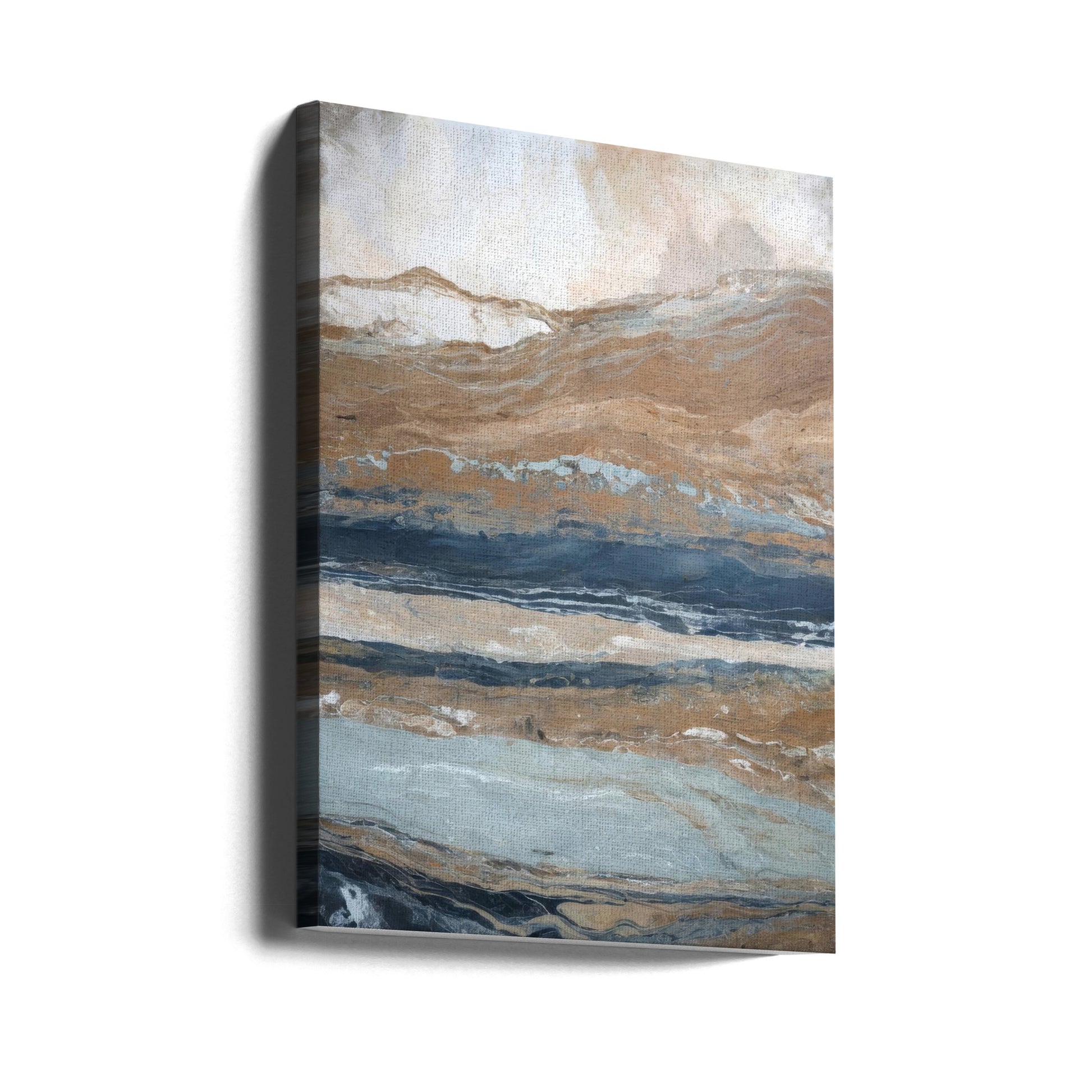 Rugged Terrain by Alpenglow Workshop | Abstract Landscape Painting, Large Canvas Wall Art Print | Artsy Earth