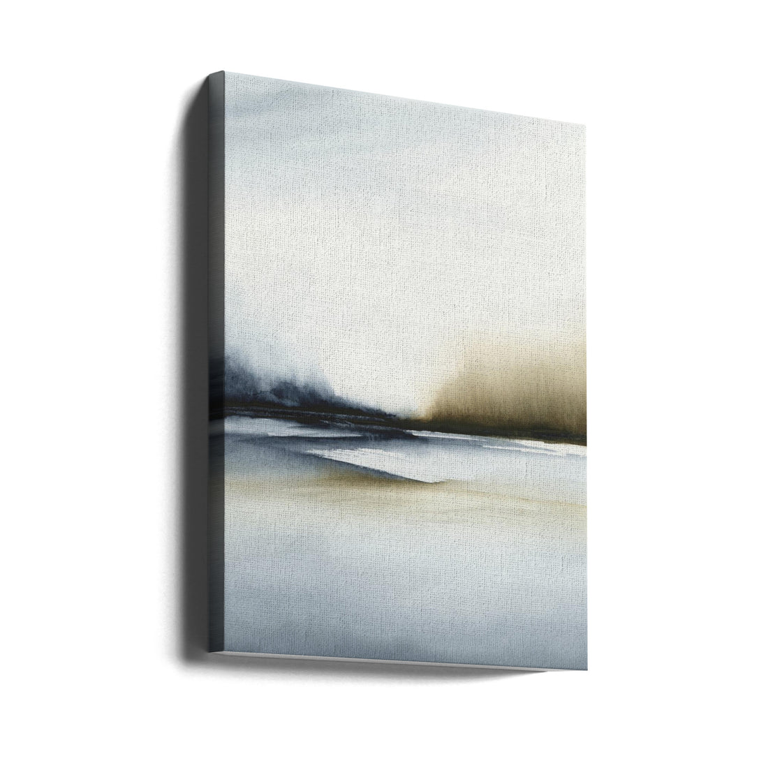 Seaside Serenity by Rachel Elise | Foggy Water Landscape, Large Canvas Wall Art Print | Artsy Earth