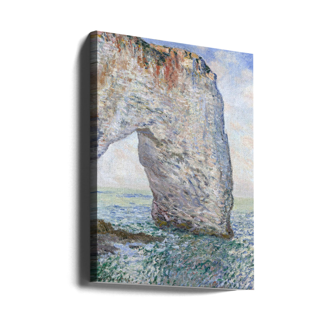 The Manneporte Near Etretat by Claude Monet | Painted Landscape Art, Large Canvas Wall Art Print | Artsy Earth