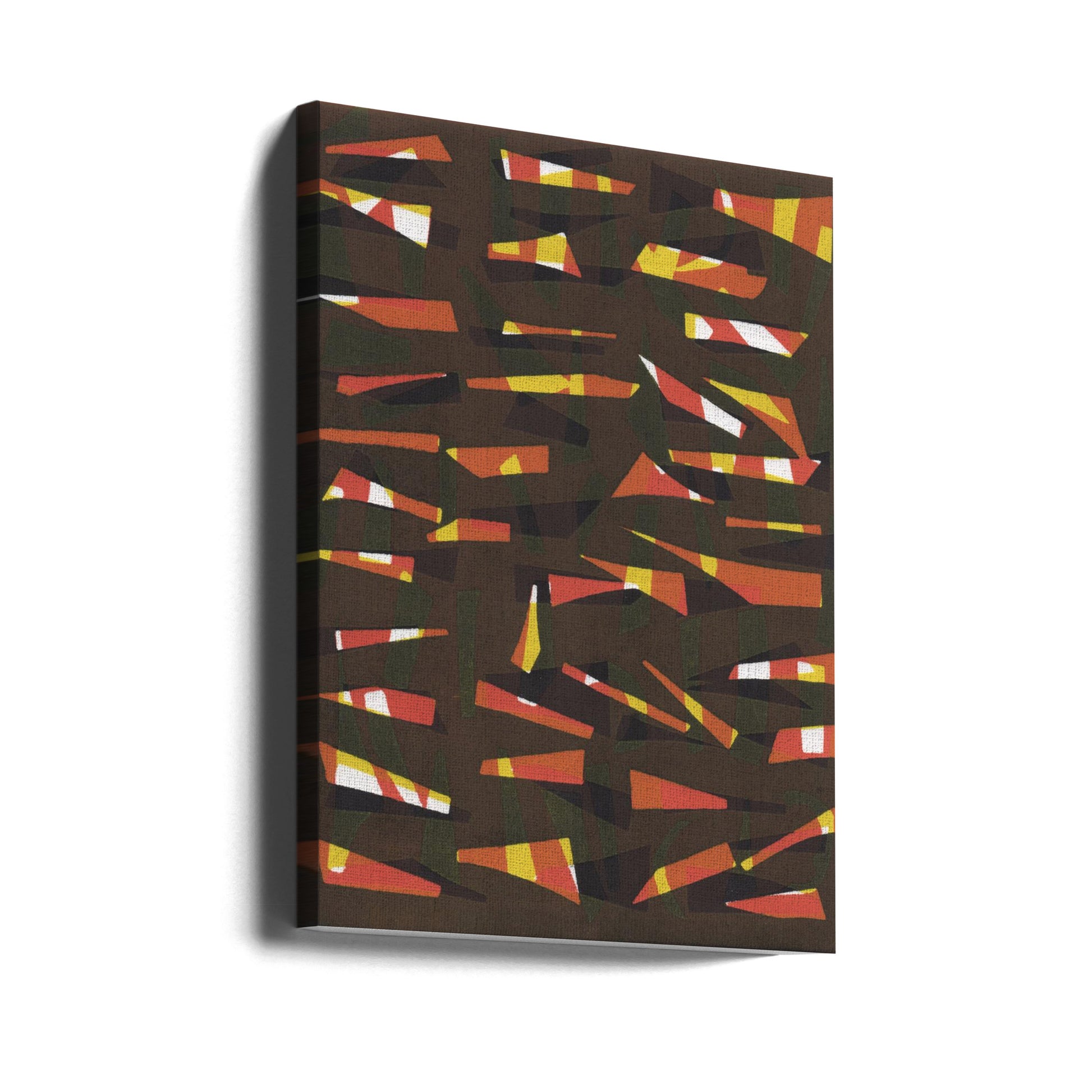 Abstract Geometric Art by Susan Smereka | Colorful Abstract Pattern, Large Canvas Wall Art Print | Artsy Earth