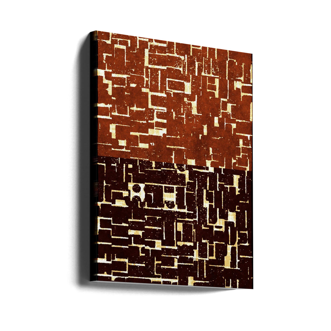 Geometric Abstract Art by Petr Strnad | Digital Geometric Pattern, Large Canvas Wall Art Print | Artsy Earth